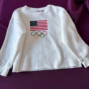 Old Navy Team USA Girls Olympics Sweatshirt - Size S (NWOT)